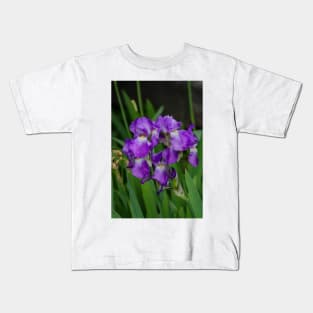 Flower with morning dew Kids T-Shirt